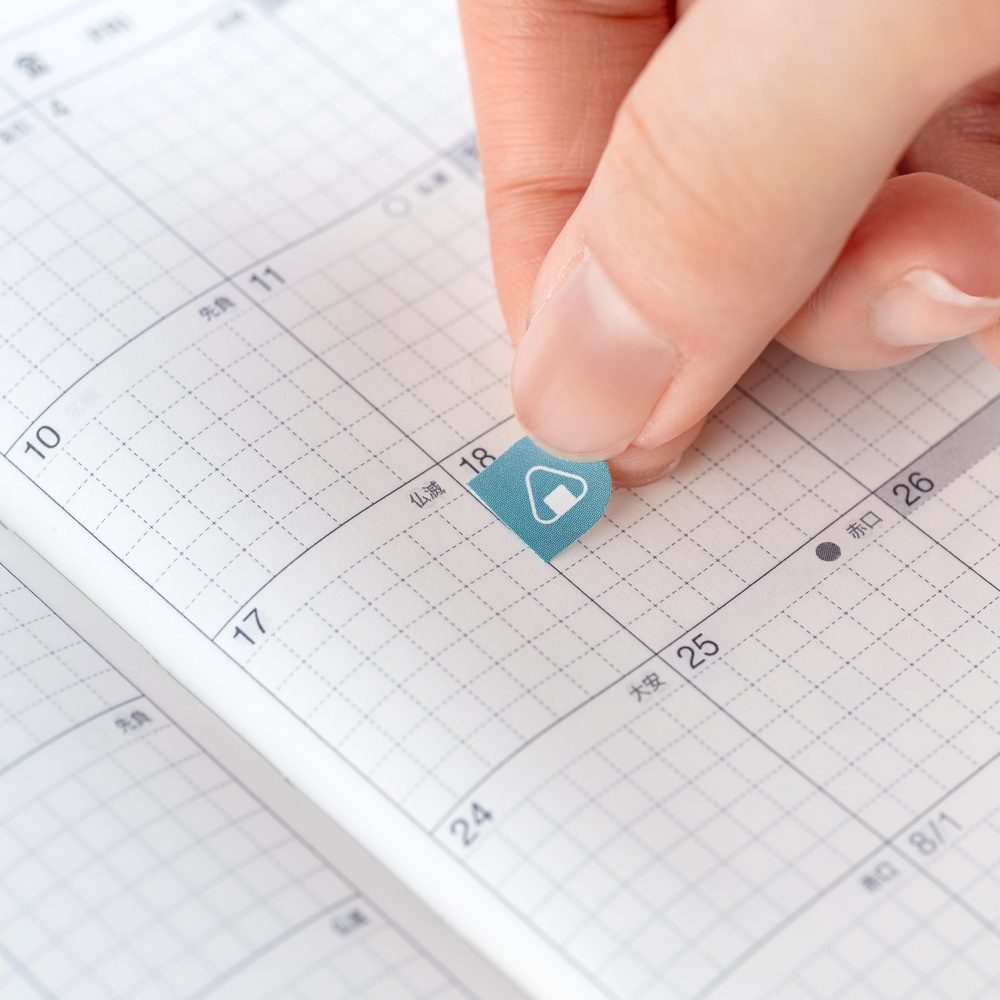 Sticker-Set – TSUKI no IRO: Schedule | Hobonichi