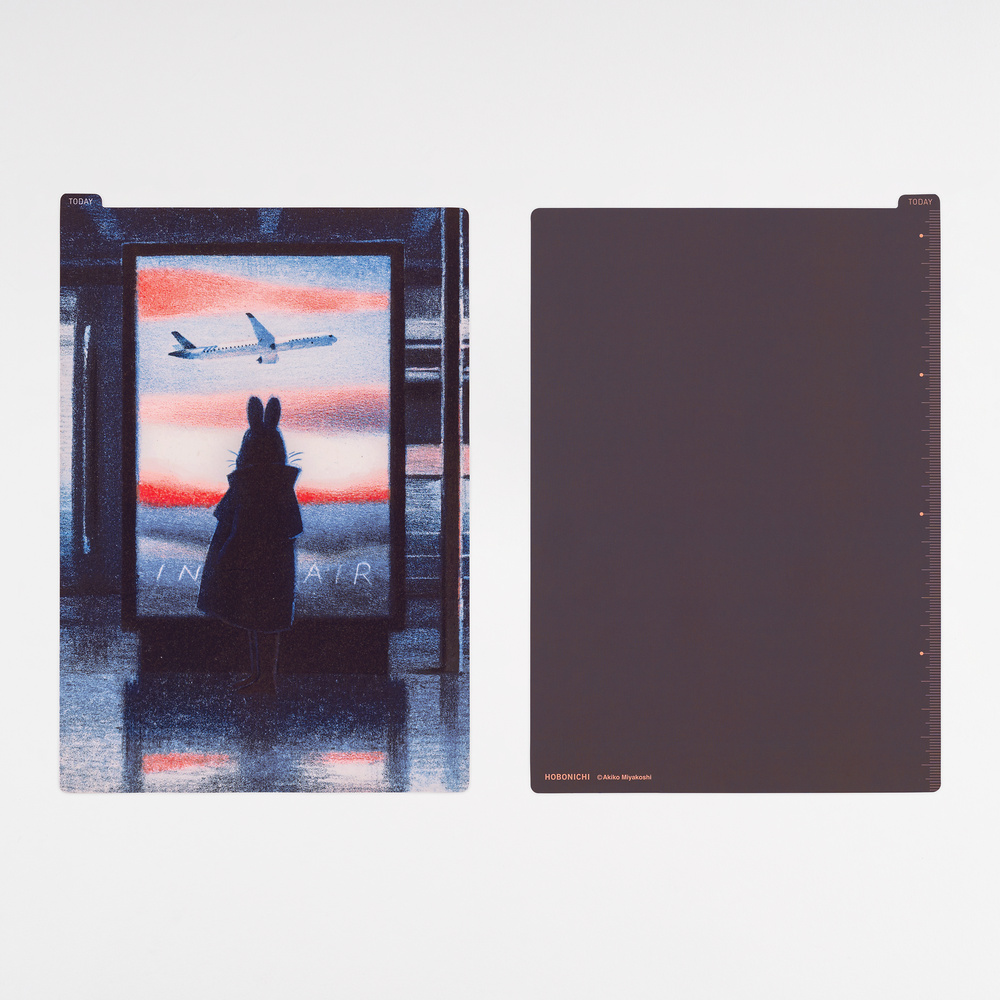 Schreibunterlage A5 – Akiko Miyakoshi: In the Air | Hobonichi