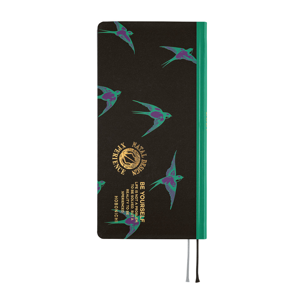 Weeks 2027 englisch – Natal Design: Lucky Swallow | Hobonichi