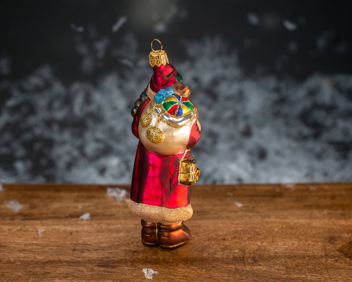 Antiker Santa - Christbaumschmuck aus Glas von Hanco aus der Kategorie Christbaumschmuck mit der Artikelnummer 1215.01