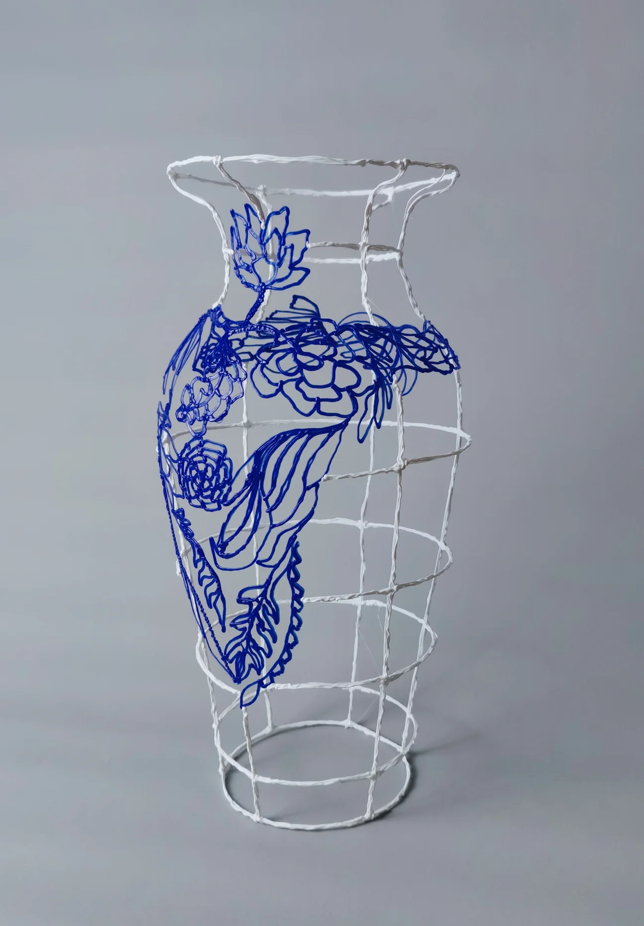 VASE I - DELFTS BLAUW von Iris Lucia Design aus der Kategorie Vasen mit der Artikelnummer ILD-VI-DB