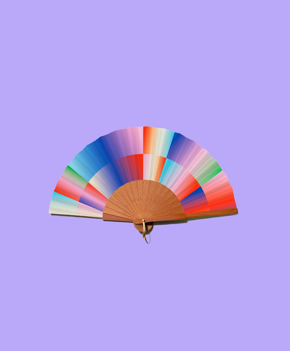 Rainbow Spin - Mini - Fächer von A FAN OF - Barcelona