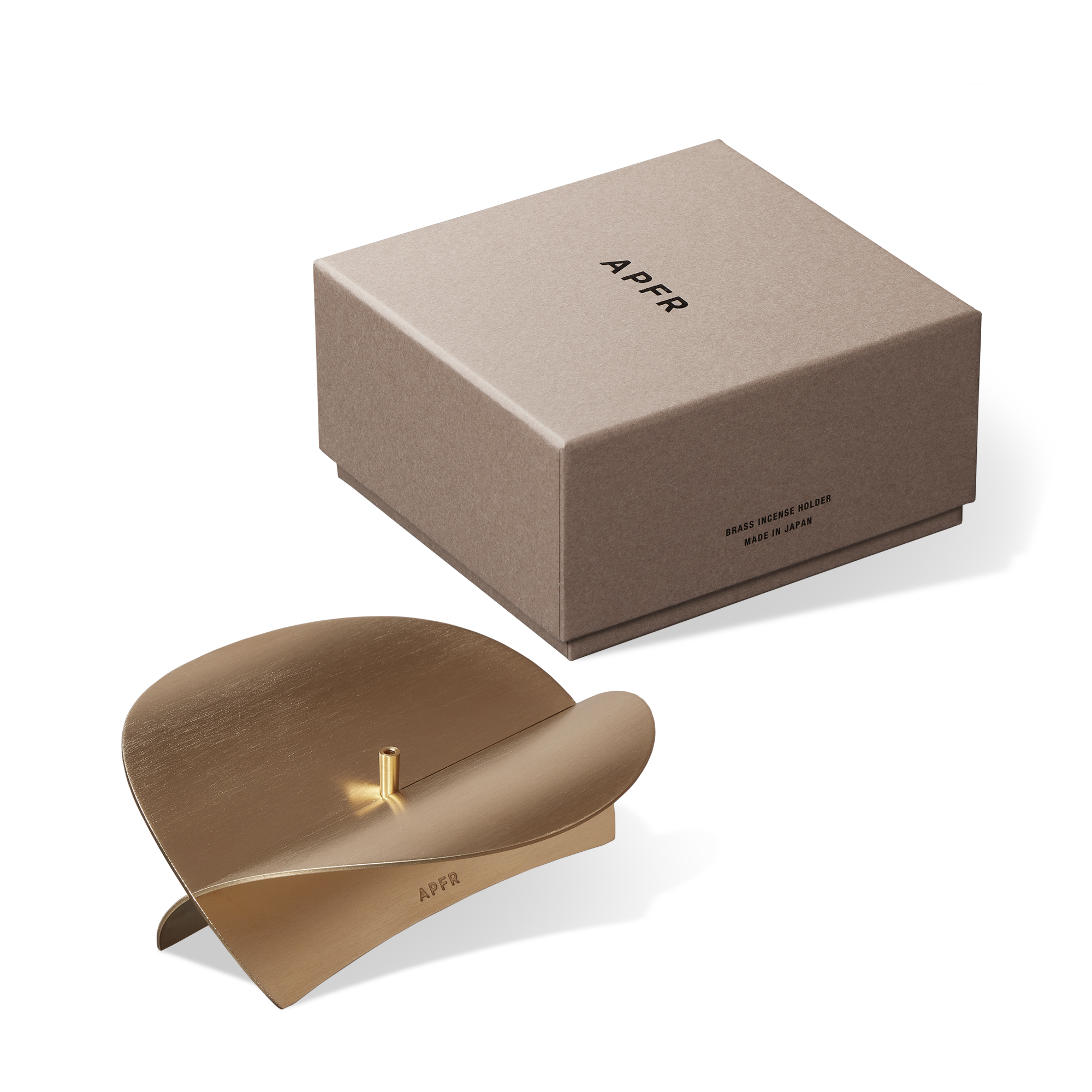 Räucherstäbchenhalter #1 aus Messing - BRASS INCENSE HOLDER - APFR