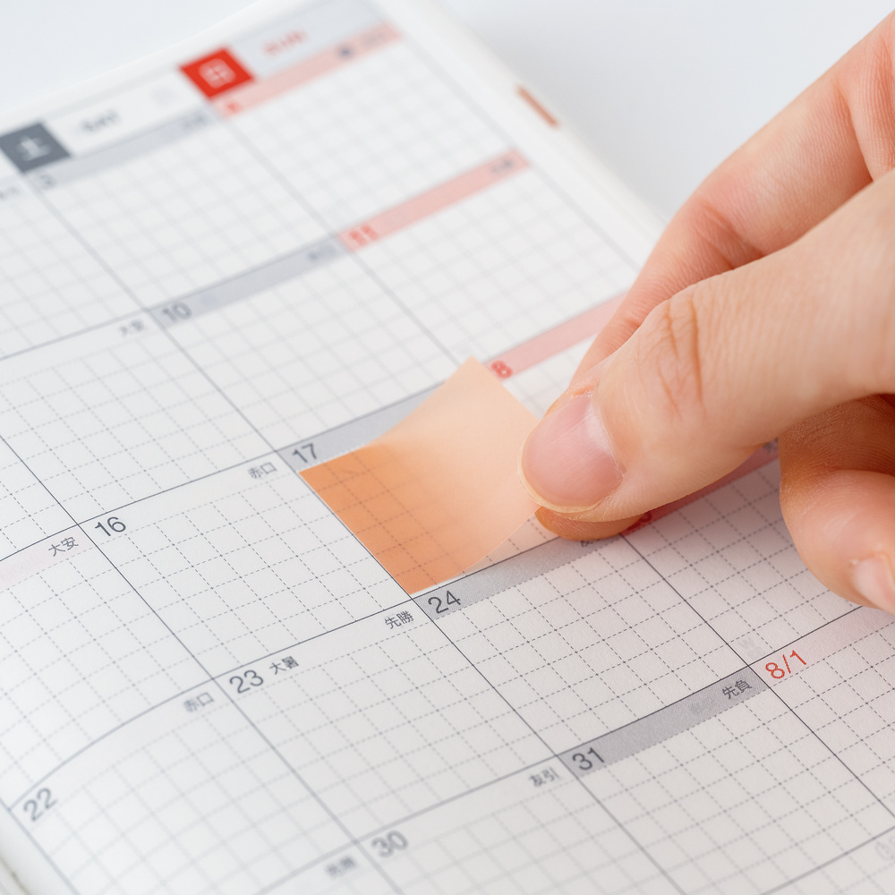 Haftnotizen transparent – TSUKI no IRO: Tiles | Hobonichi