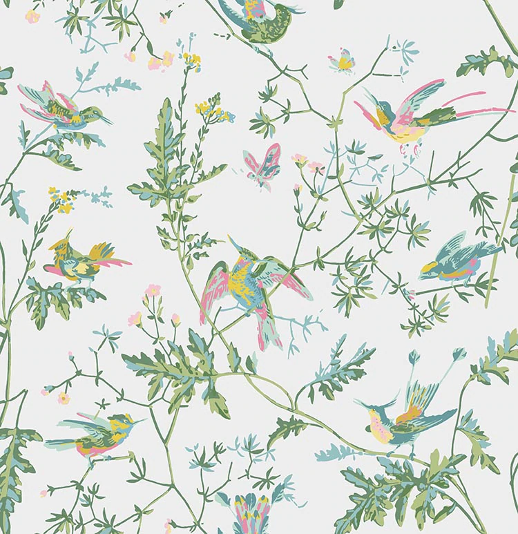 Hummingbirds Tapete - 112/4015 - Cole&Son - Icons von Cole&Son aus der Kategorie Icons mit der Artikelnummer 112-4015