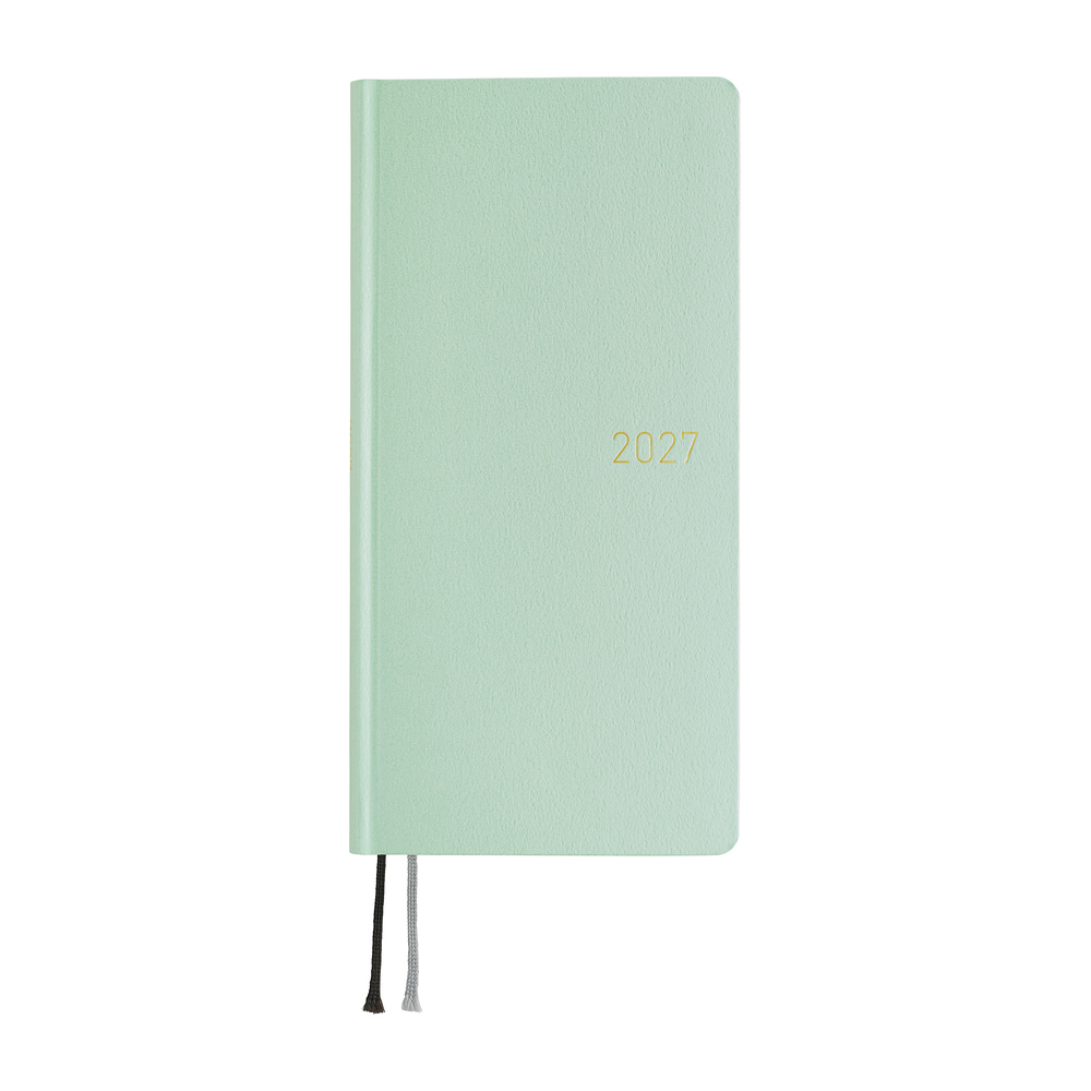 Weeks 2027 englisch – Paper Series: Frosty Jade | Hobonichi