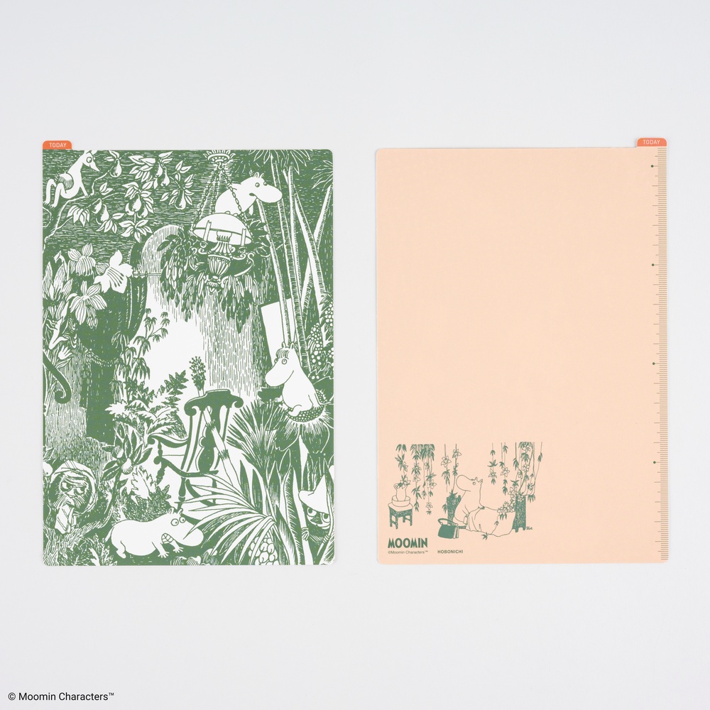 Schreibunterlage A5 – Moomin: Jungle Game | Hobonichi