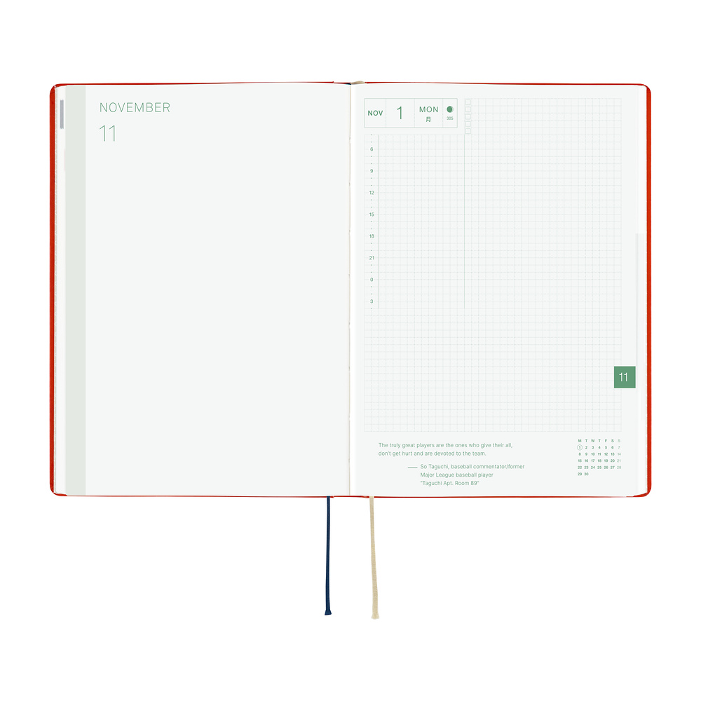 HON A5 2027 englisch – Yumi Kitagishi: White Cat and Rabbit’s Tea Room | Hobonichi