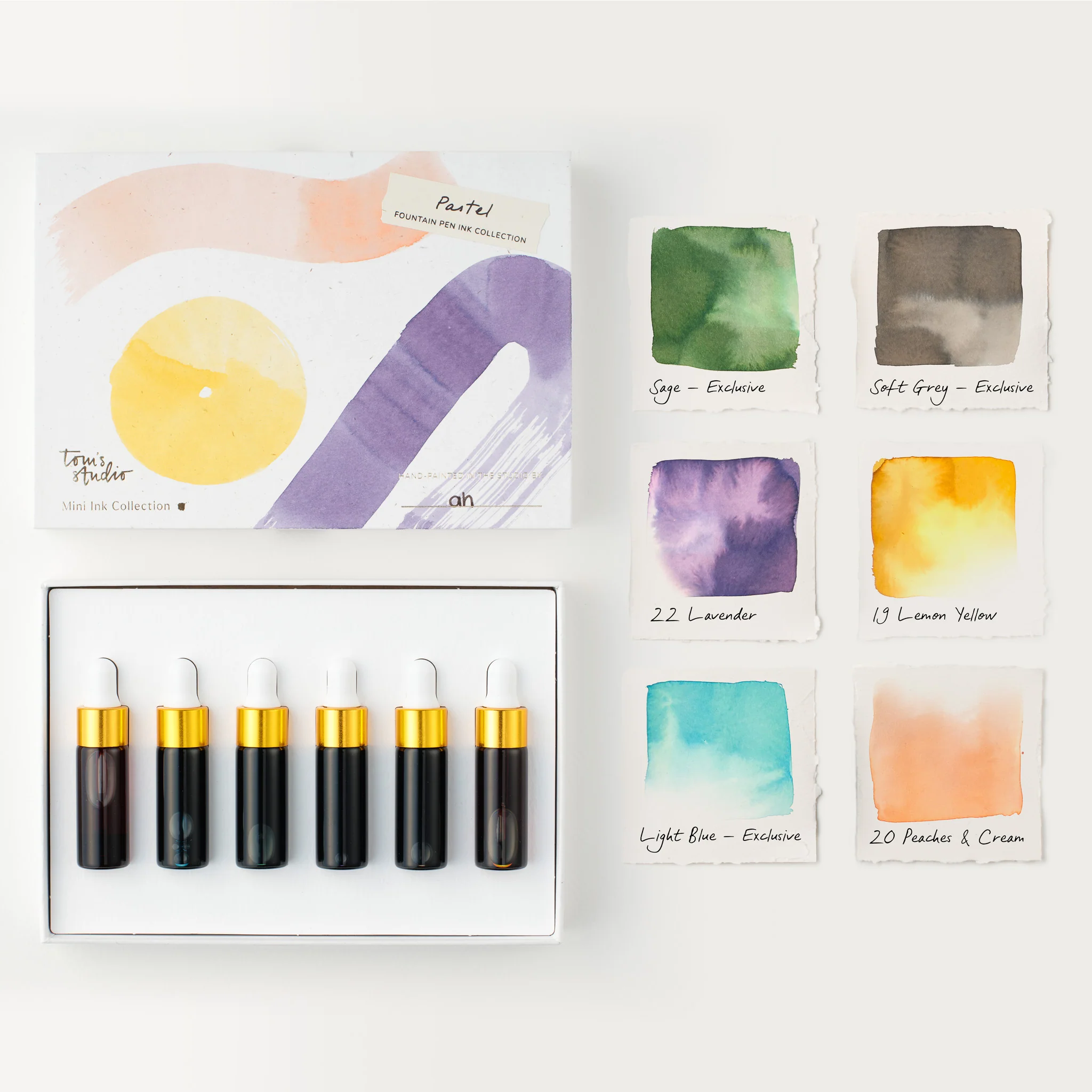 Mini Ink Collection "Pastel" - Tintenset - Tom's Studio Lumos