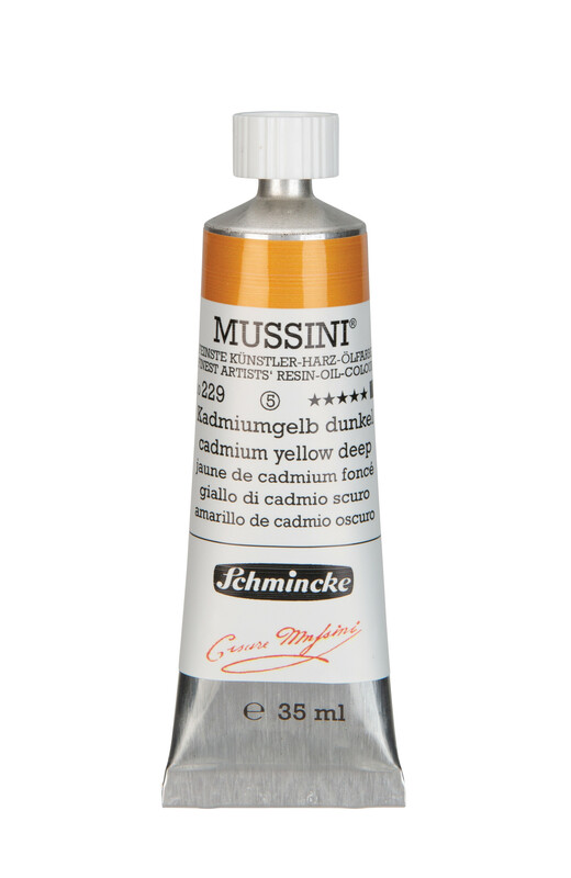 229 - Kadmiumgelb dunkel - 35ml - Mussini Ölfarbe von Schmincke - PG5