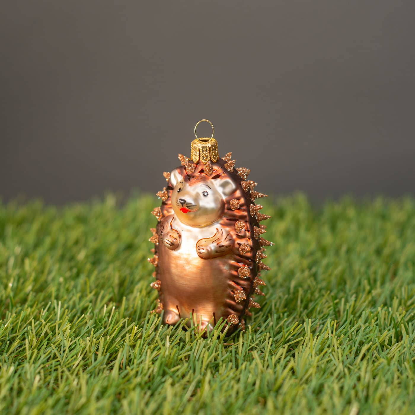Igel stehend - Christbaumschmuck aus Glas-1634.02-Hanco-Christbaumschmuck Igel stehend - Christbaumschmuck aus Glas von Hanco aus der Kategorie Christbaumschmuck mit der Artikelnummer 1634.02