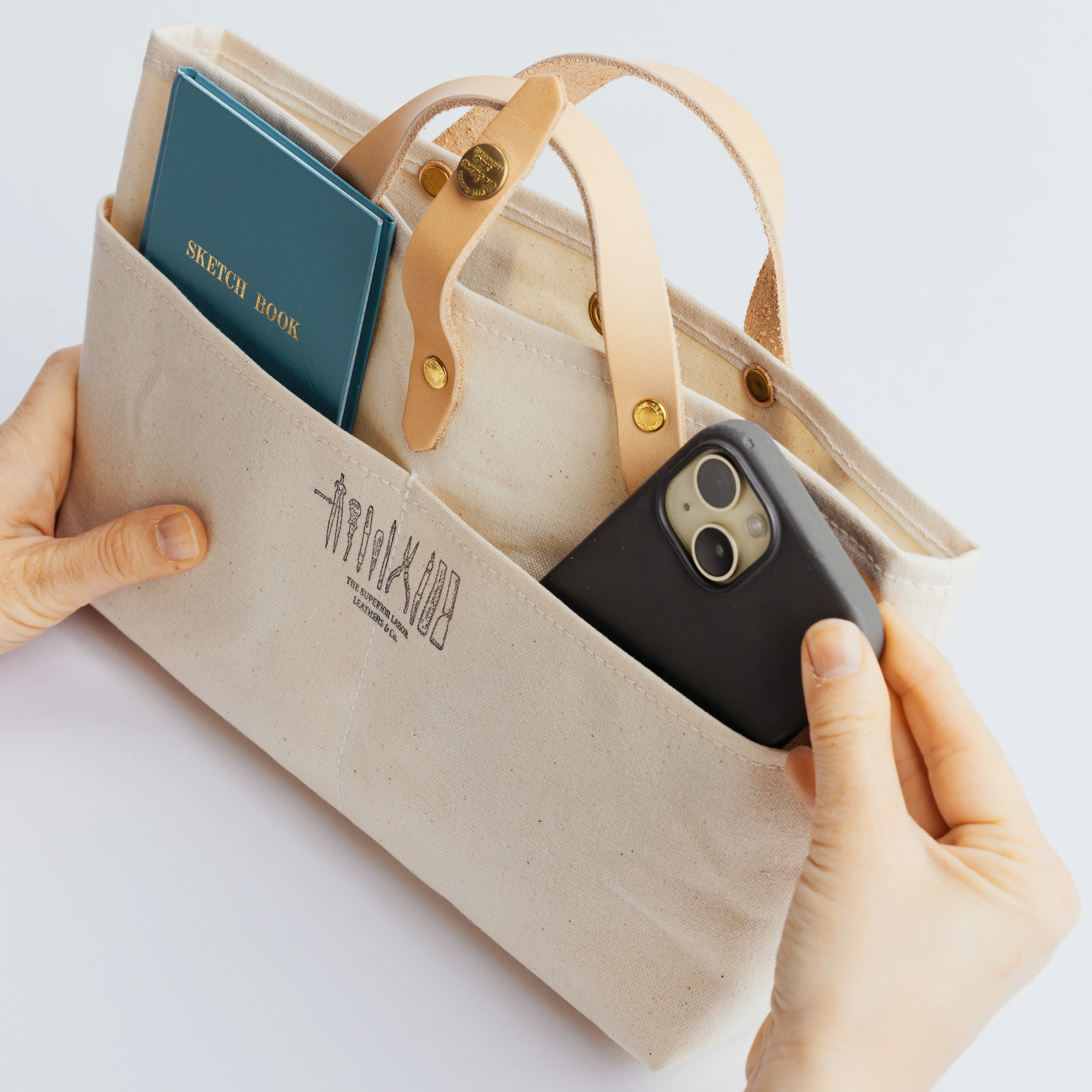 Paraffin Canvas Mini Bag - Kleine Tasche aus Leinen - The Superior Labor - *Pre-order/Vorbestellung*