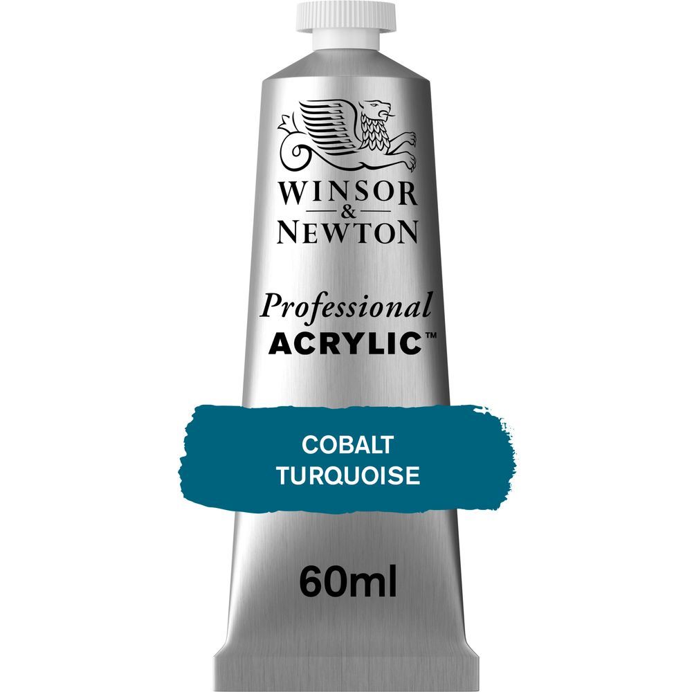 190 - Cobalt Turquoise - 60ml Professional Acrylic von Winsor&Newton - S5