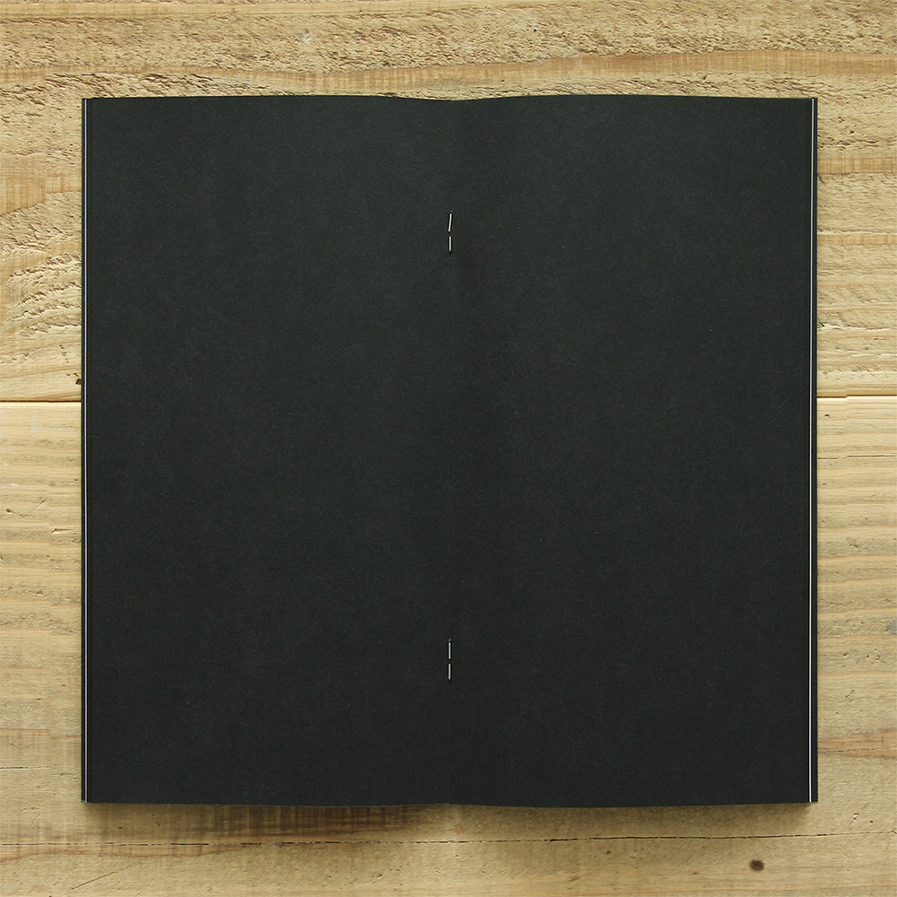 Kraftpapier "Schwarz" - TRAVELER'S FACTORY Notebook Refill Regular