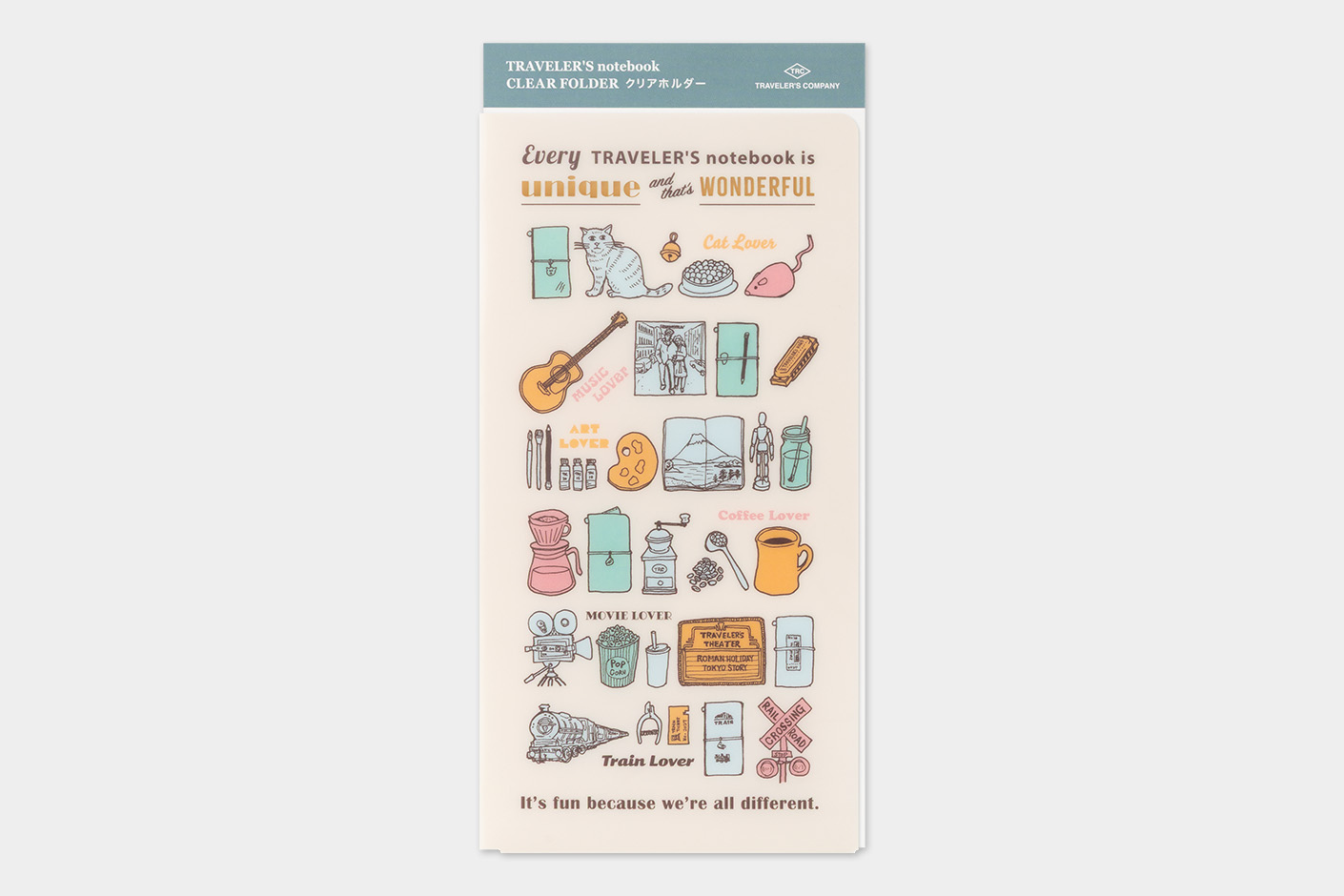 Clear Folder 2027 - TRAVELER'S Notebook Refill