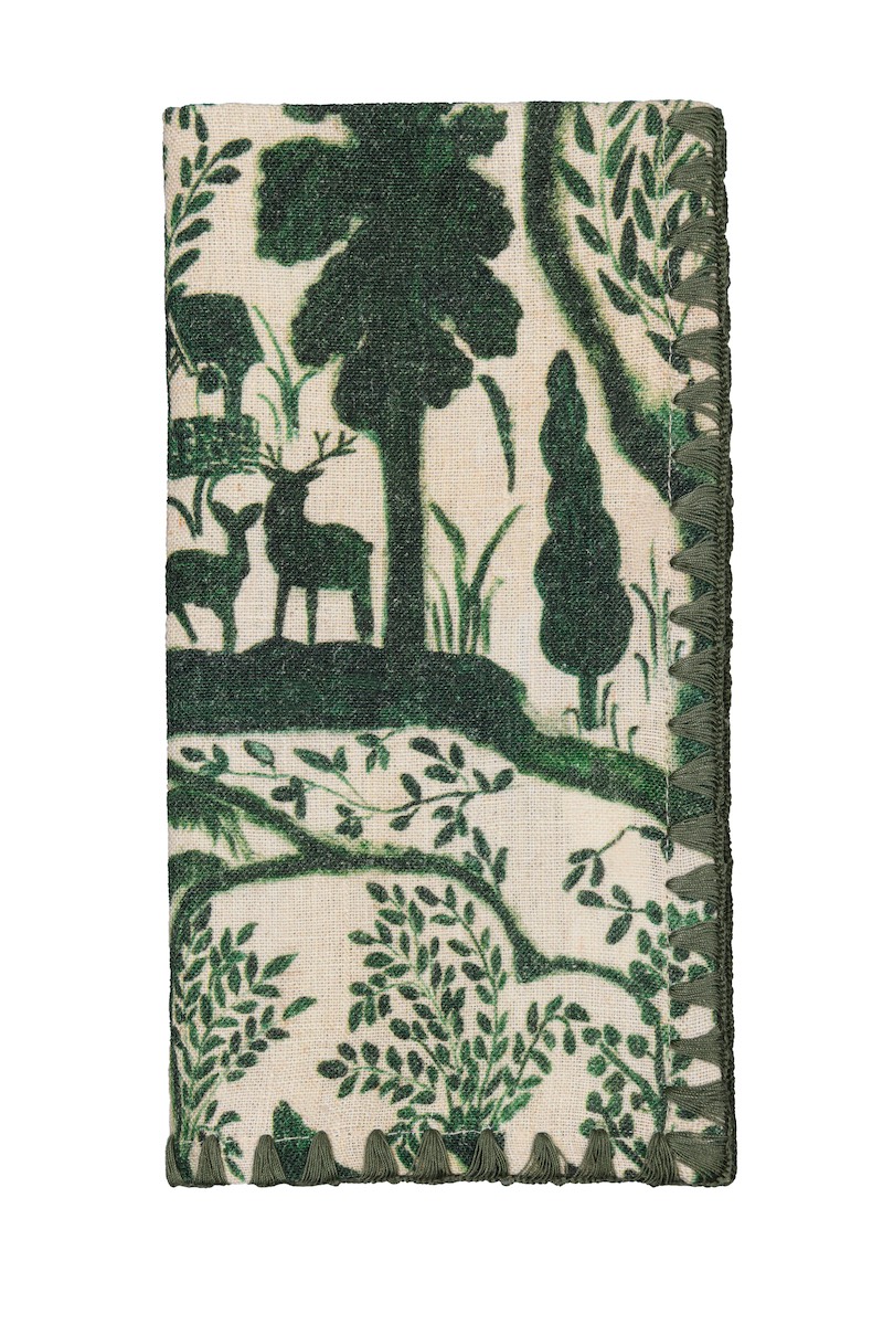 THE ENCHANTED WOODLAND - Leinen Serviette (2er Set) von MINDTHEGAP aus der Kategorie Geschenkideen mit der Artikelnummer KL00001