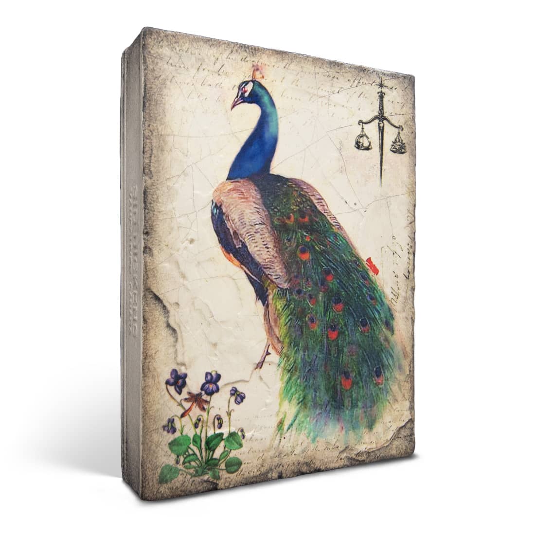 T597 - Peacock - Memory Block Sid Dickens von Sid Dickens aus der Kategorie 2023 - Paradise mit der Artikelnummer T597