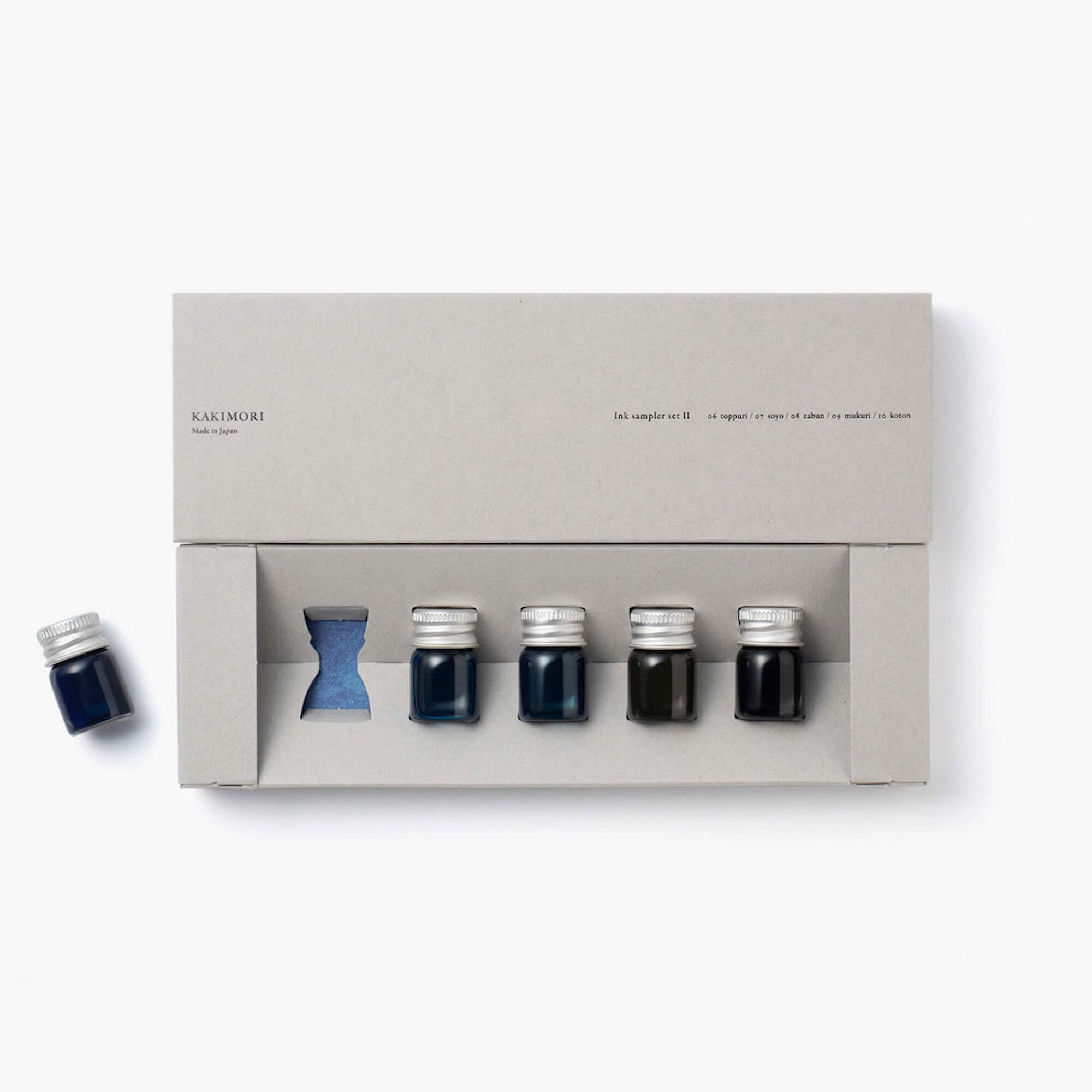 Ink Sampler Set II - Pigmenttinten von Kakimori Ink Sampler Set II - Pigmenttinten von Kakimori