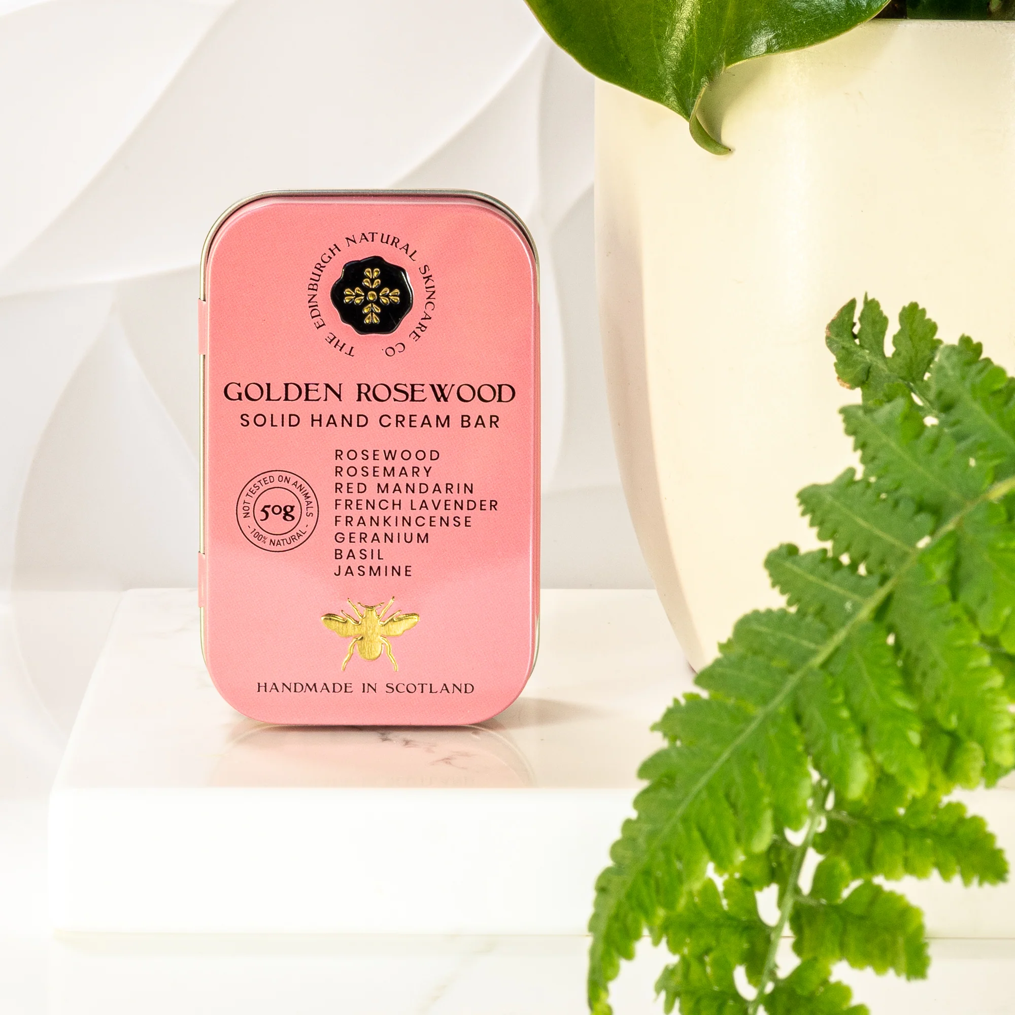 Golden Rosewood - Feste Handcreme - The Edinburgh Natural Skincare Company
