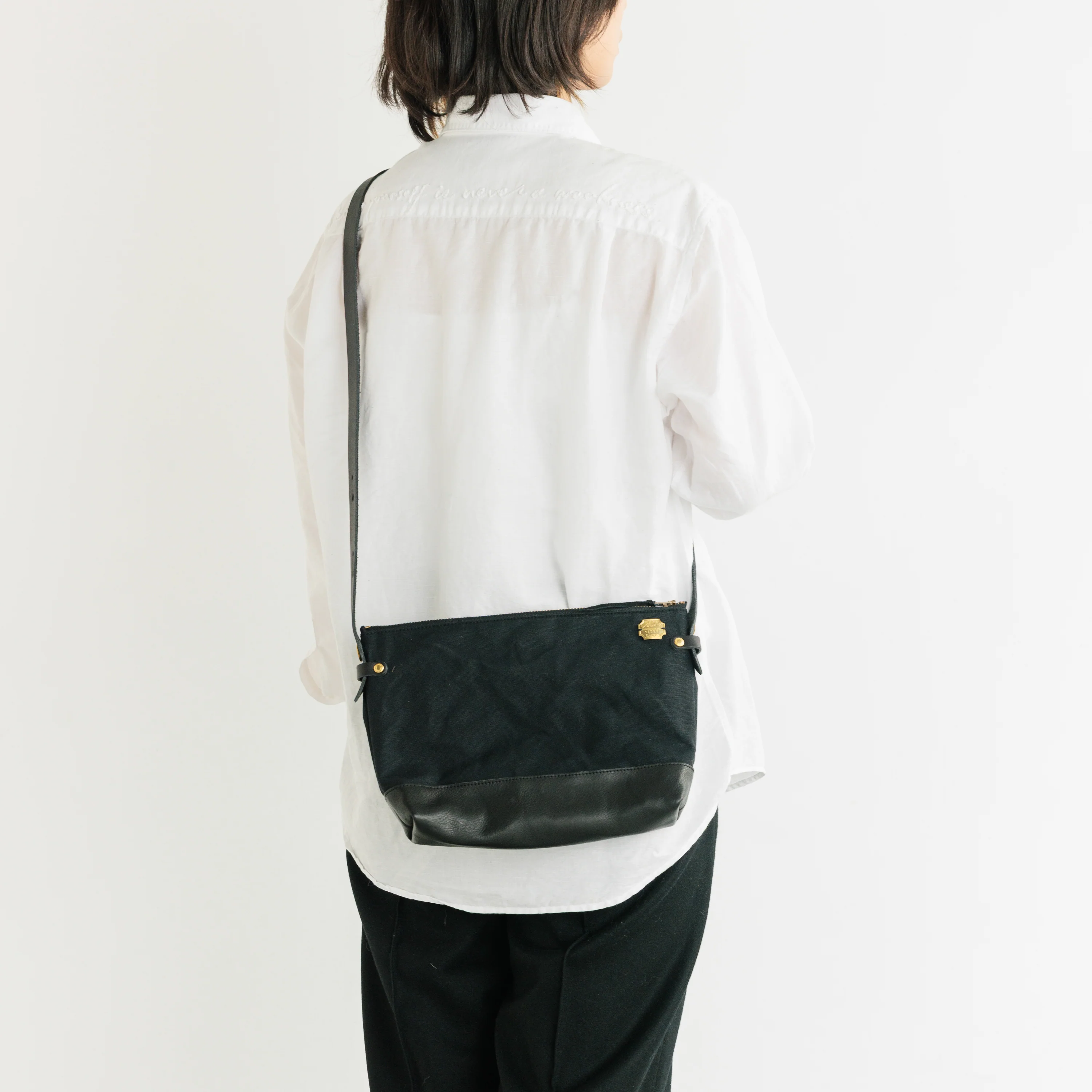 Shoulder Bag - Leather Bottom - The Superior Labor