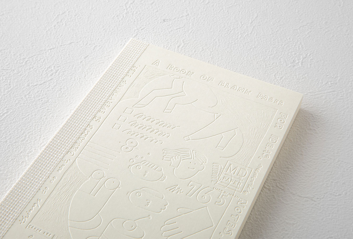 MD Notebook 15th – Edition Grace Lee - A6 - blanko / blank - Midori Notizbuch - limitiert
