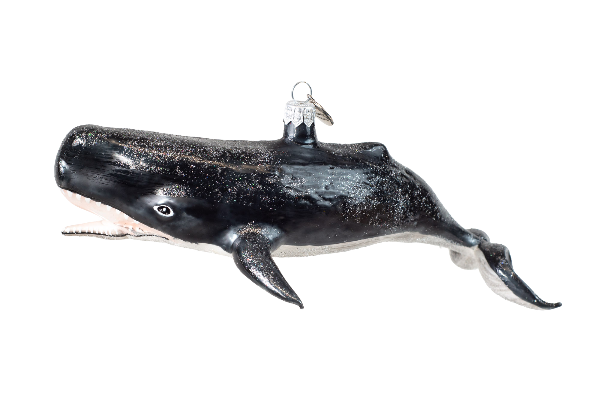 Pottwal #1 - Christbaumschmuck - Glaskunst aus Polen