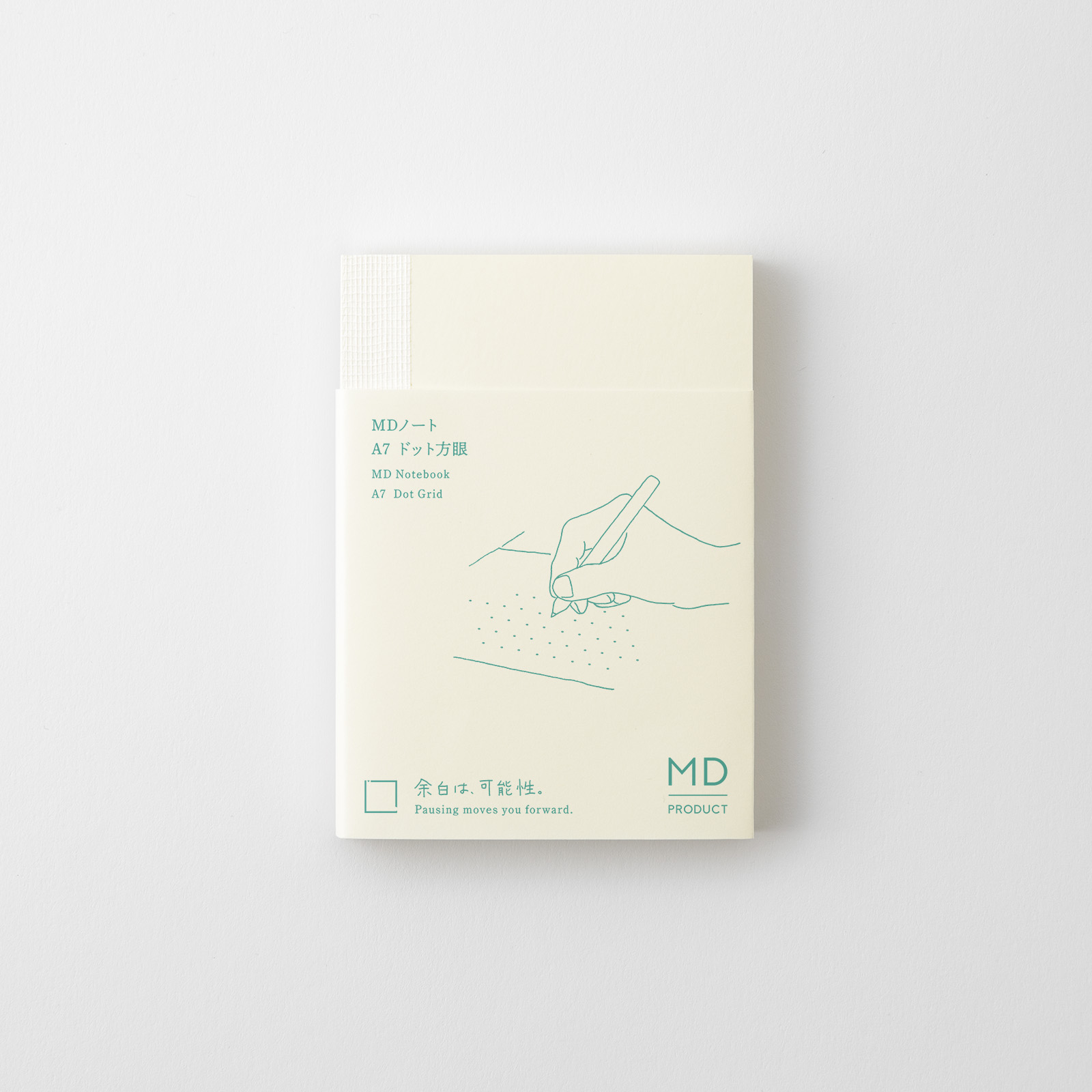 MD Notebook - A7 - Dot Grid - Midori Notizbuch