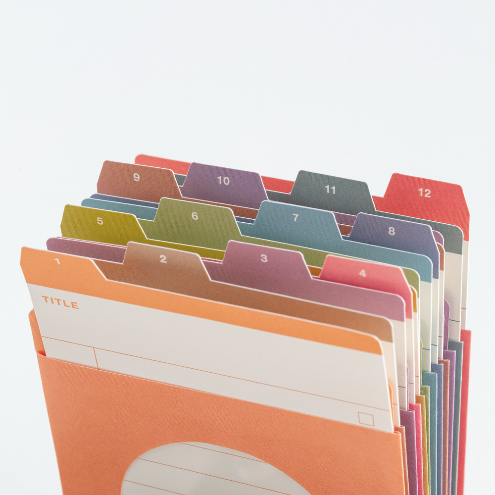 Index-Taschen 12 Monate – TSUKI no IRO | Hobonichi