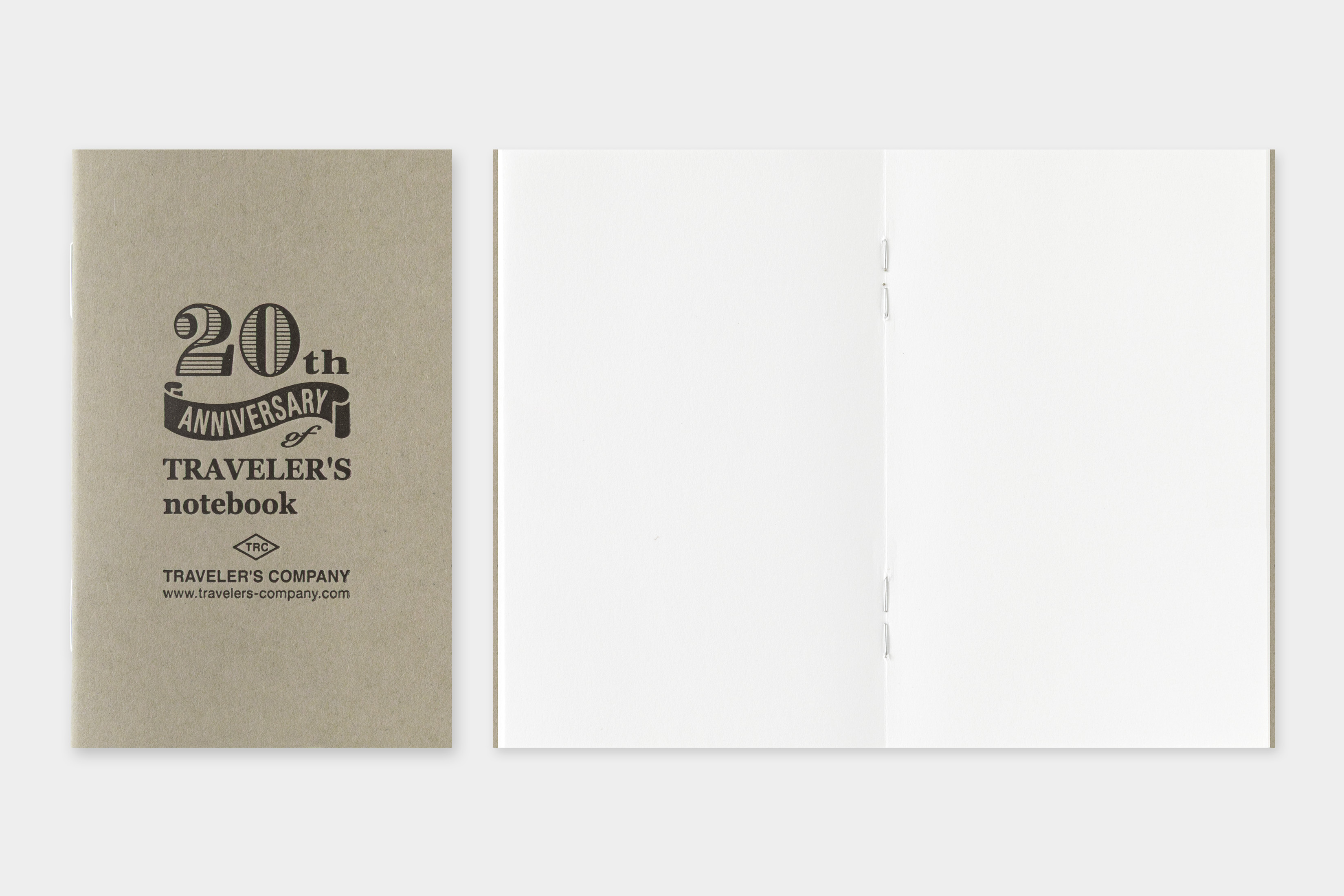 TRAVELER’S notebook Card Size – 20th Anniversary Set - Braun / Brown