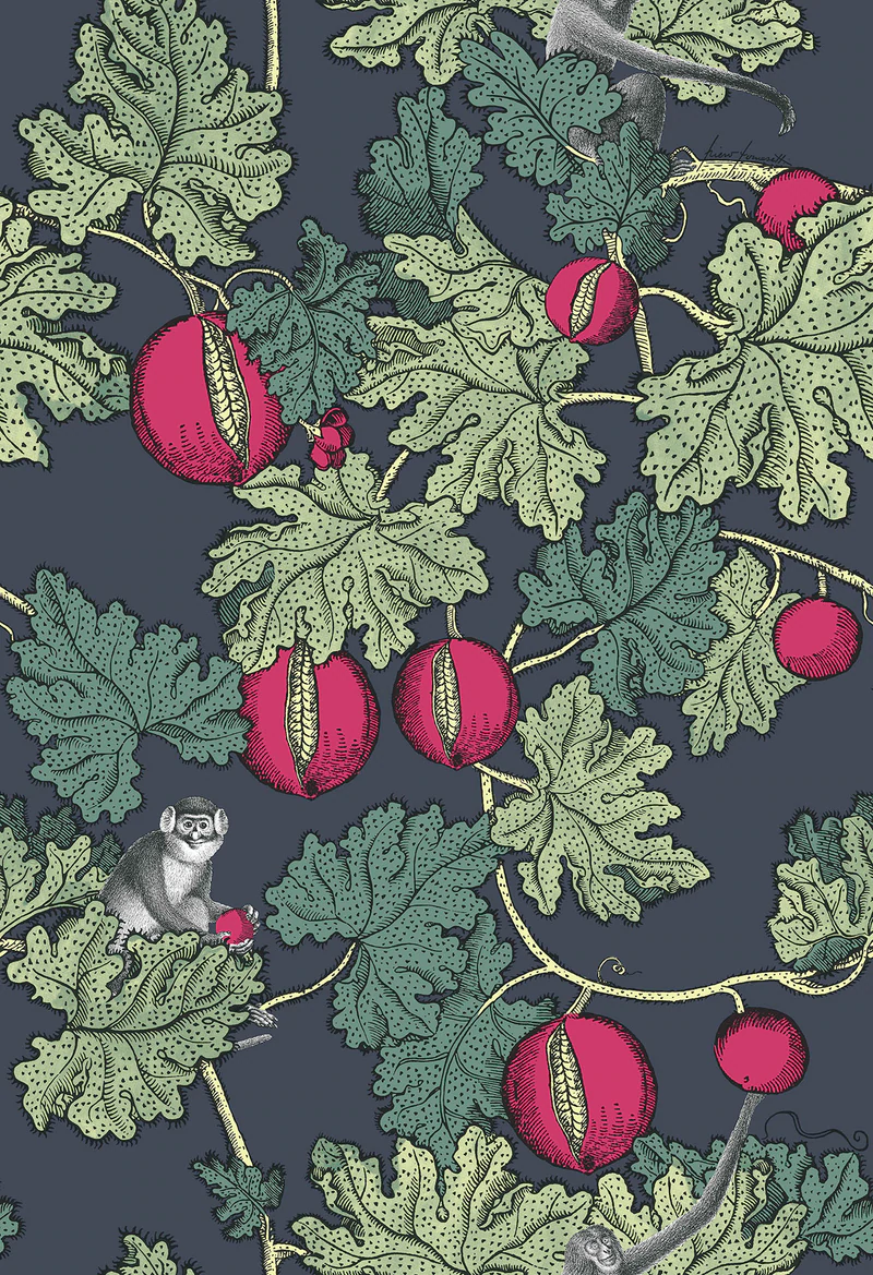Frutto Proibito Tapete - 114/1001 - Cole&Son - Fornasetti Senza Tempo von Cole&Son aus der Kategorie Fornasetti Selection mit der Artikelnummer 114-1001