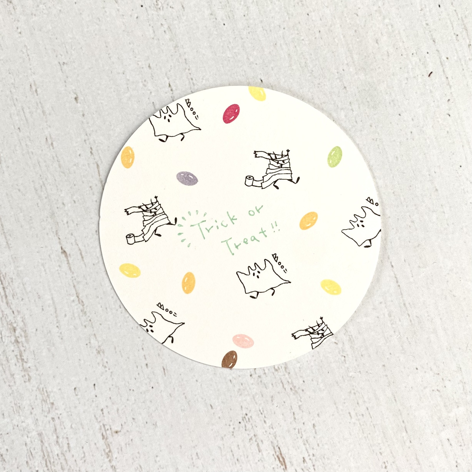 Eichhörnchen mit Toilettenpapier - Japanischer Stempel