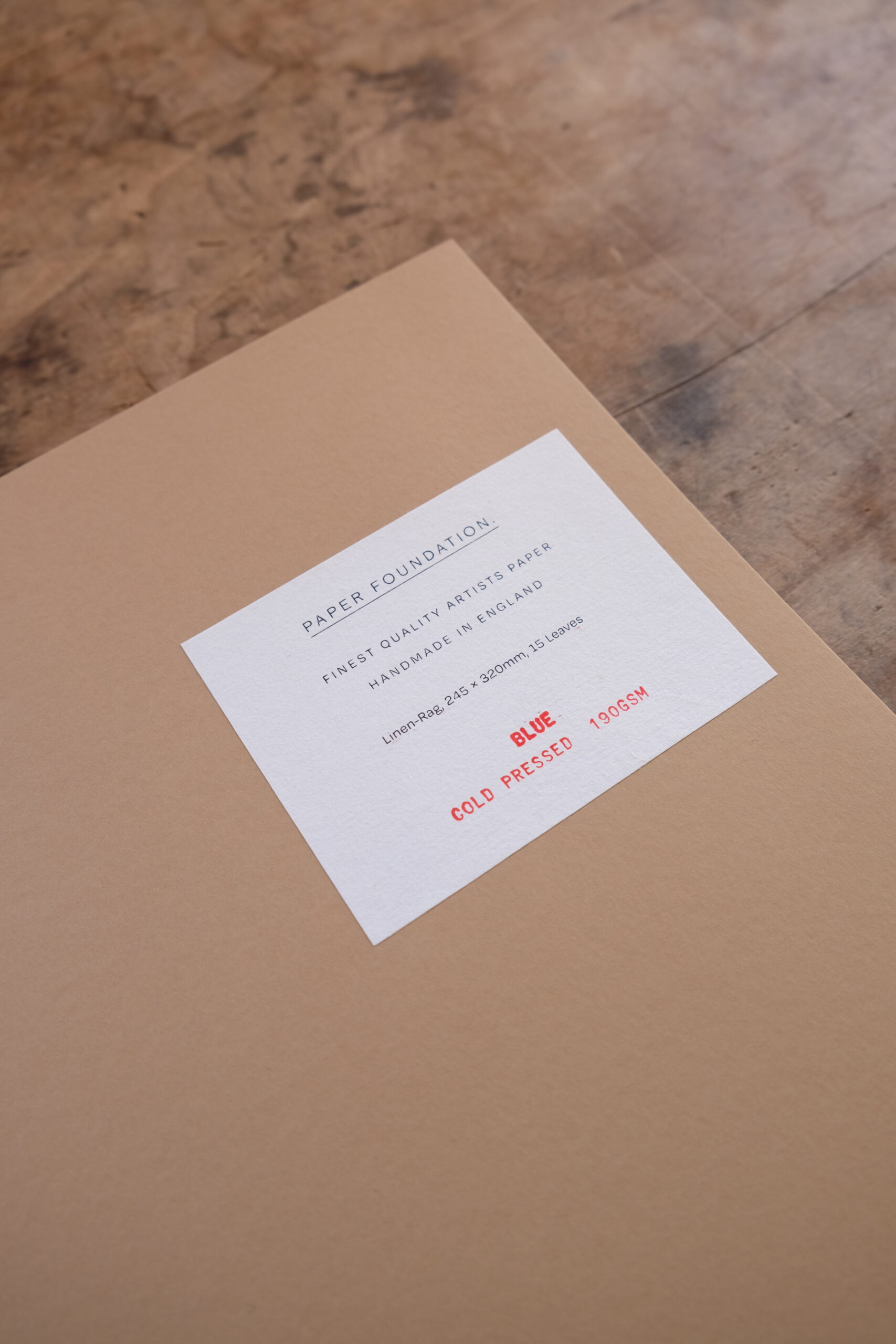 Art Pad L - Zeichenblock - STRING X CLOTH BLUE  - Paper Foundation