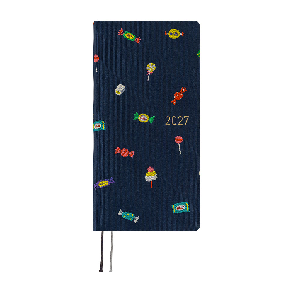 Weeks MEGA 2027 englisch – Bow & Tie: Candy Dream | Hobonichi