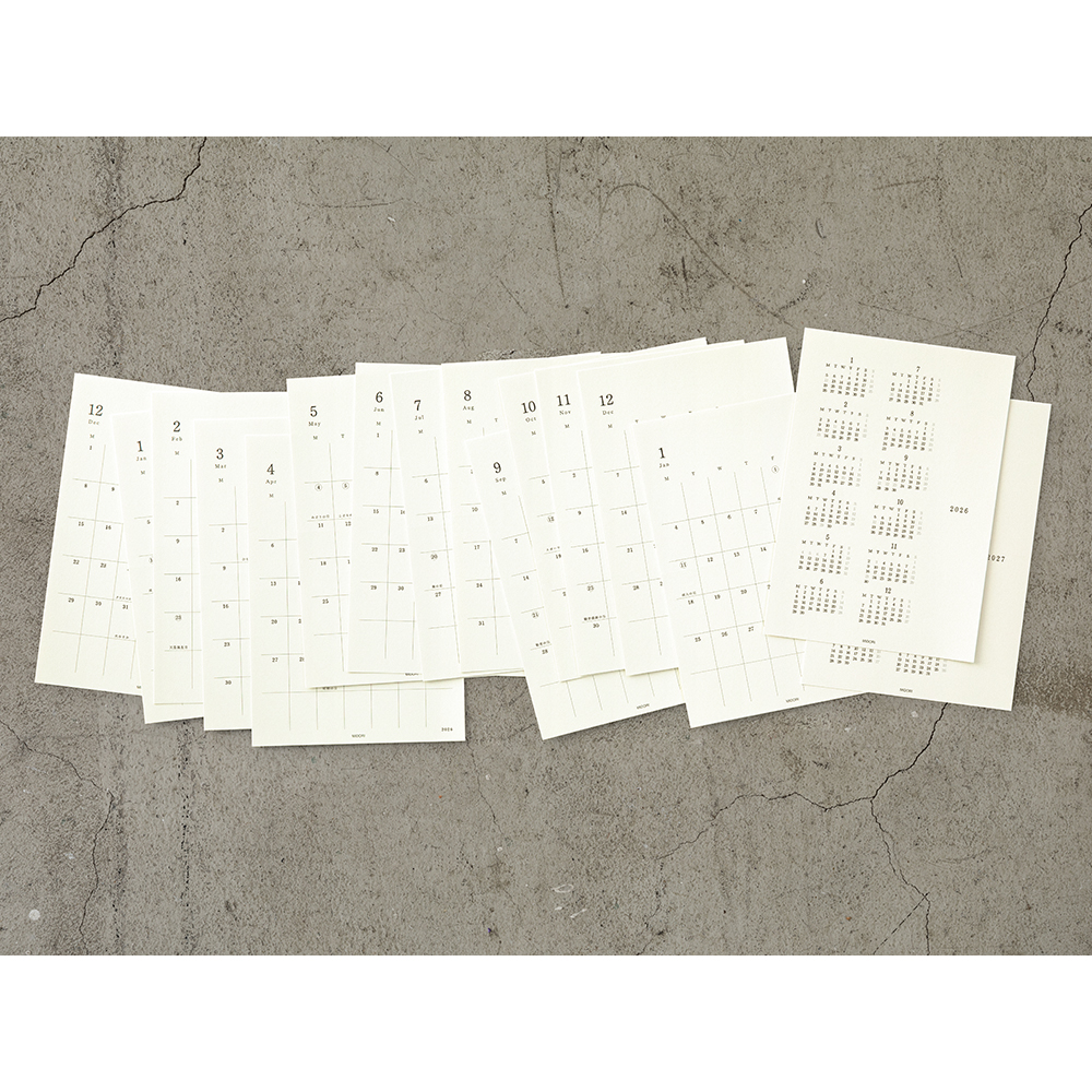 MD Kalenderaufkleber - Diary Sticker 2026 - M MD Kalenderaufkleber - Diary Sticker 2026 - M