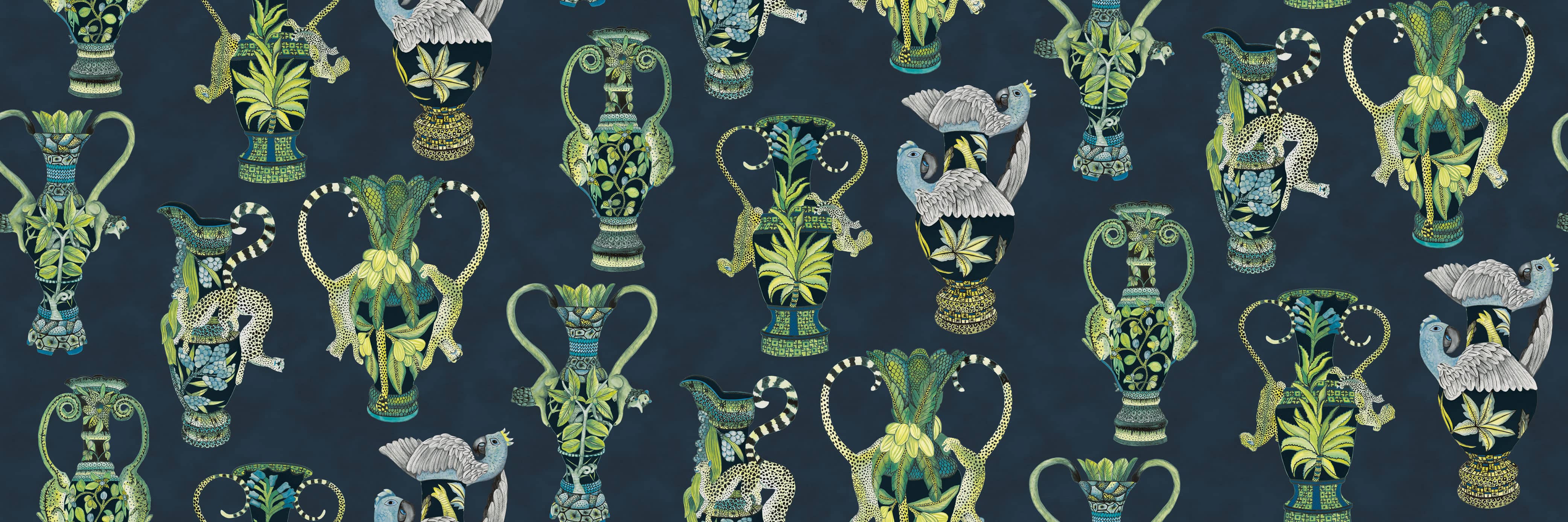 Khulu Vases Tapete - 109/12058 - Cole&Son - The Ardmore Collection