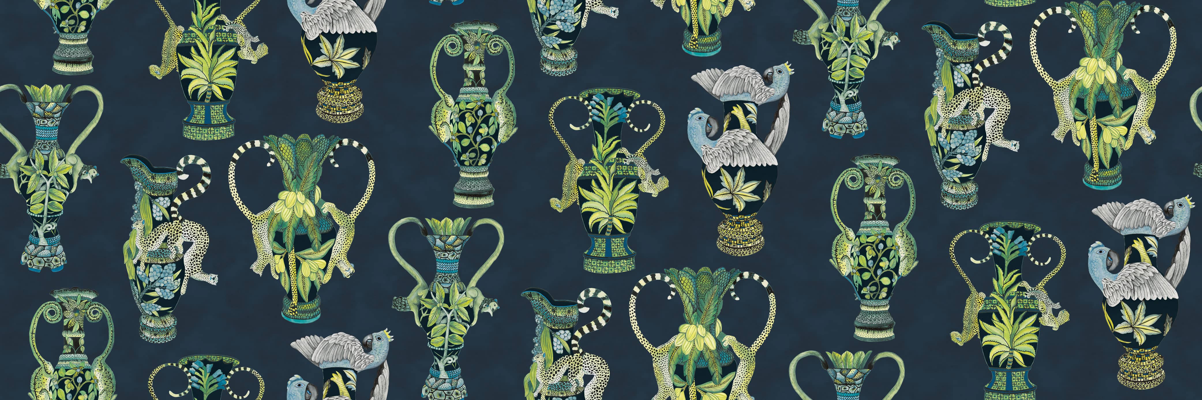 Khulu Vases Tapete - 109/12058 - Cole&Son - The Ardmore Collection von Cole&Son aus der Kategorie Ardmore mit der Artikelnummer 109-12058