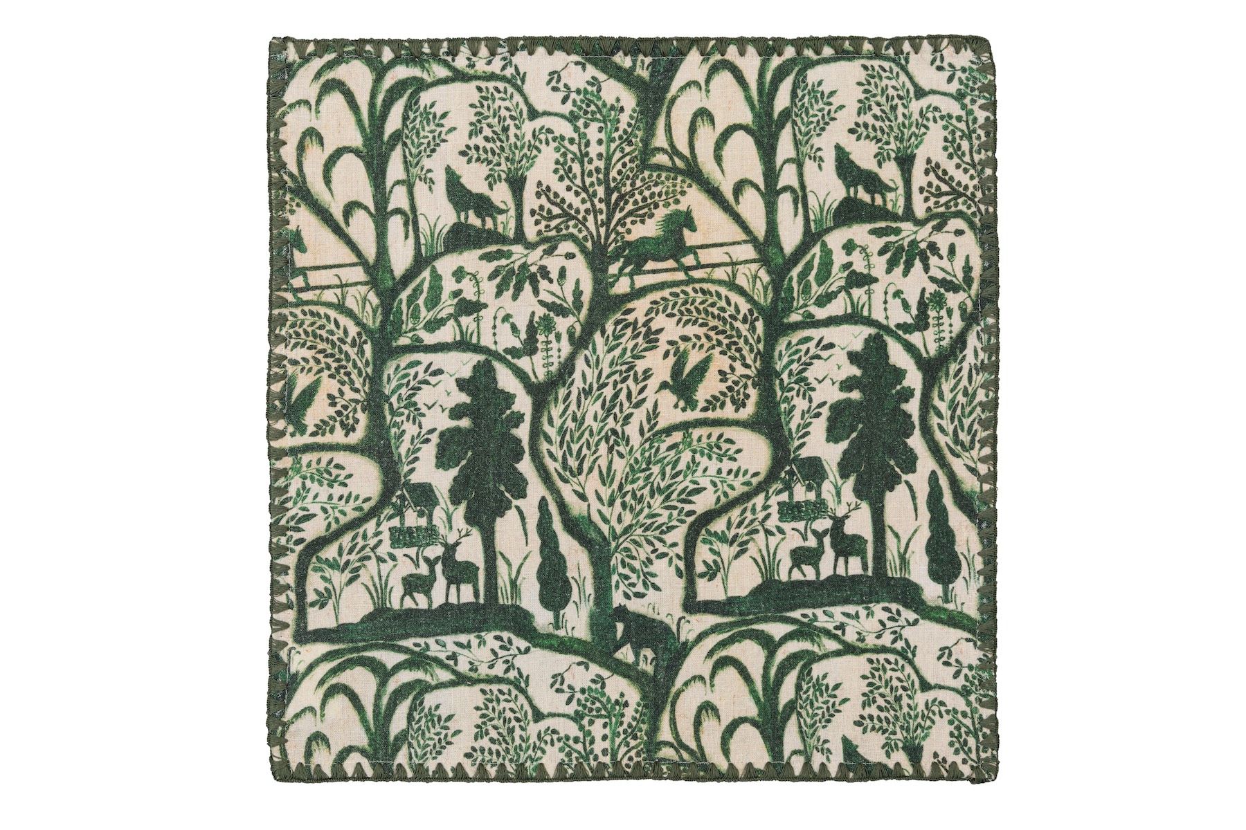 THE ENCHANTED WOODLAND - Leinen Serviette (2er Set) von MINDTHEGAP aus der Kategorie Geschenkideen mit der Artikelnummer KL00001
