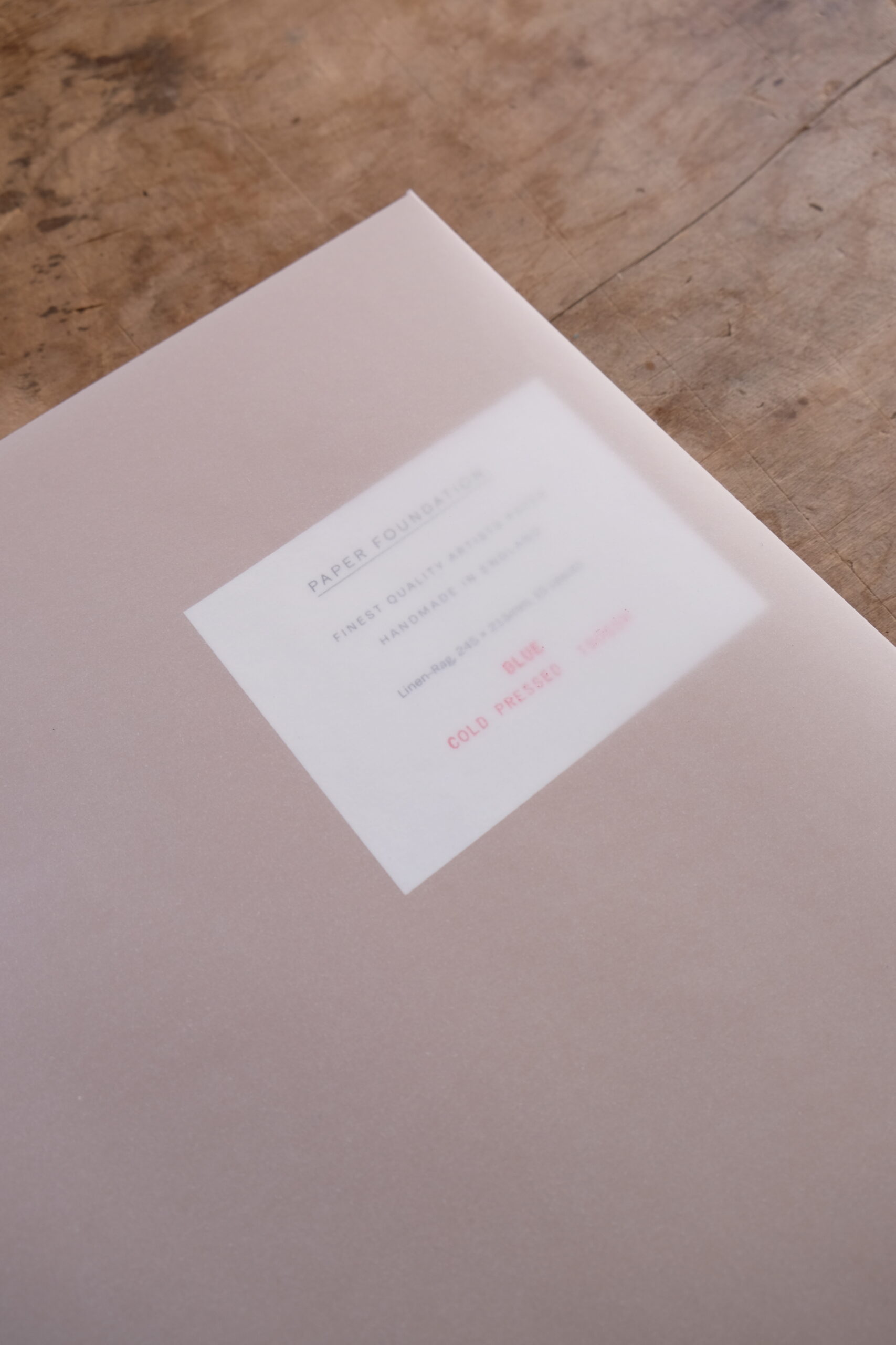 Art Pad M - Zeichenblock - STRING X CLOTH BLUE  - Paper Foundation