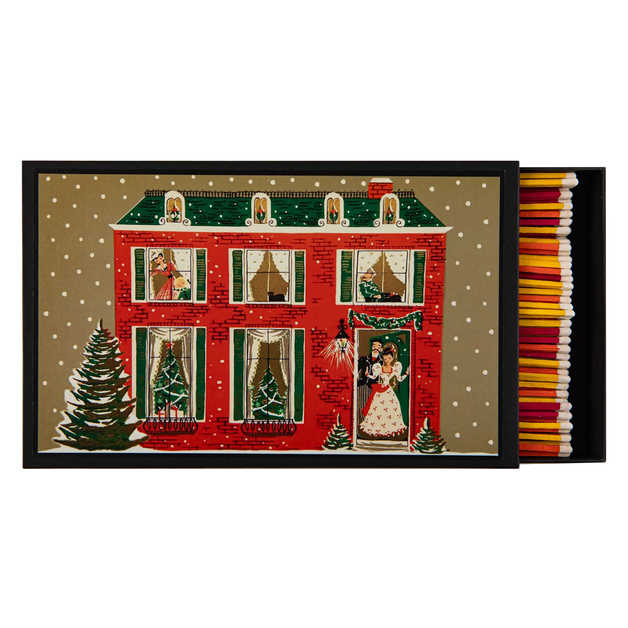 XXL Streichhölzer "Christmas House"