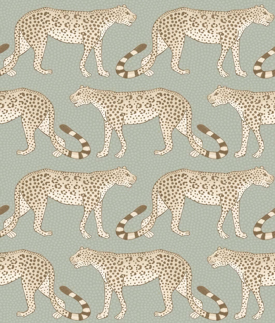 Leopard Walk Tapete - 109/2009 - Cole&Son - The Ardmore Collection von Cole&Son aus der Kategorie Ardmore mit der Artikelnummer 109-2009