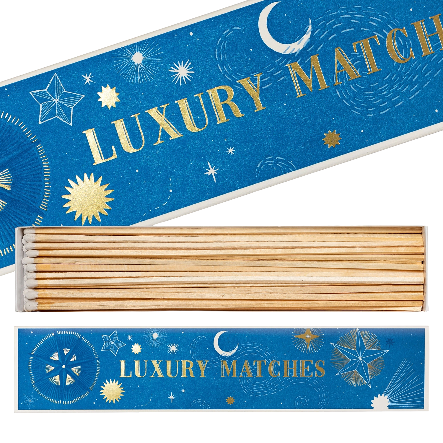 Streichhölzer lang "Starry Sky" - Kaminstreichhölzer von Archivist aus England