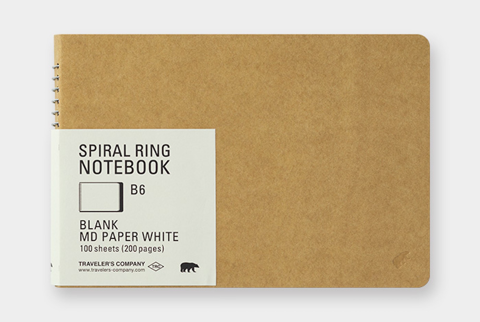 Spiral-Notizbuch - MD Weiß - B6 - TRAVELER'S COMPANY-15250006-TRAVELER'S COMPANY JAPAN-Spiral Ring Notebooks Spiral-Notizbuch - MD Weiß - B6 - TRAVELER'S COMPANY von TRAVELER'S COMPANY JAPAN aus der Kategorie Spiral Ring Notebooks mit der Artikelnummer 15250006
