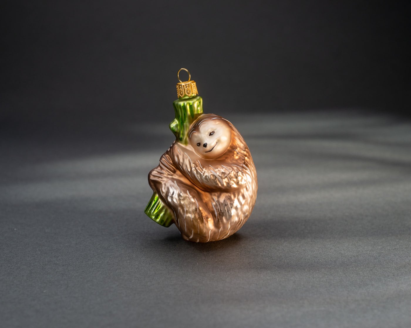 Faultier - Christbaumschmuck aus Glas-2850.02-Hanco-wilde Tiere Faultier - Christbaumschmuck aus Glas von Hanco aus der Kategorie wilde Tiere mit der Artikelnummer 2850.02