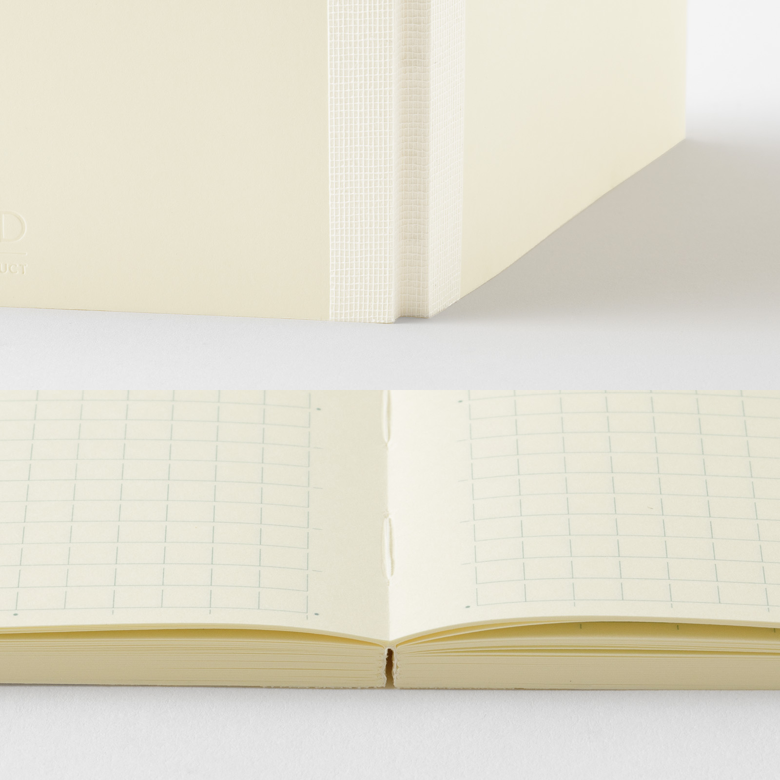 MD Notebook - A5 - kariert / grid - Midori Notizbuch