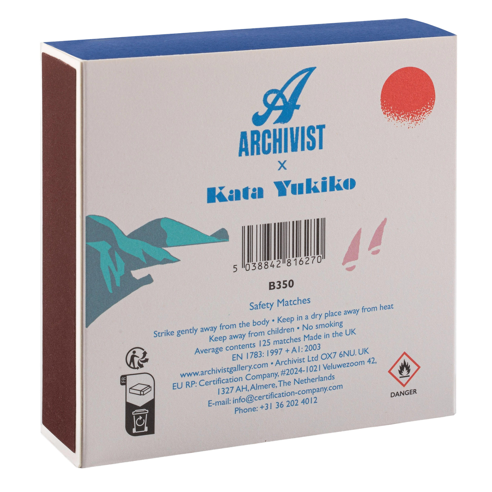 Streichhölzer "A Romantic View" - Square Matches von Archivist