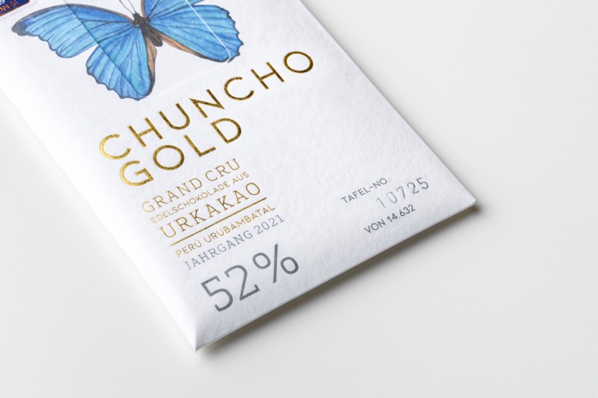 Chuncho Gold - 52% - GRAND CRU Edelschokolade aus Urkakao - Perù Puro Chuncho Gold - 52% - GRAND CRU Edelschokolade aus Urkakao - Perù Puro