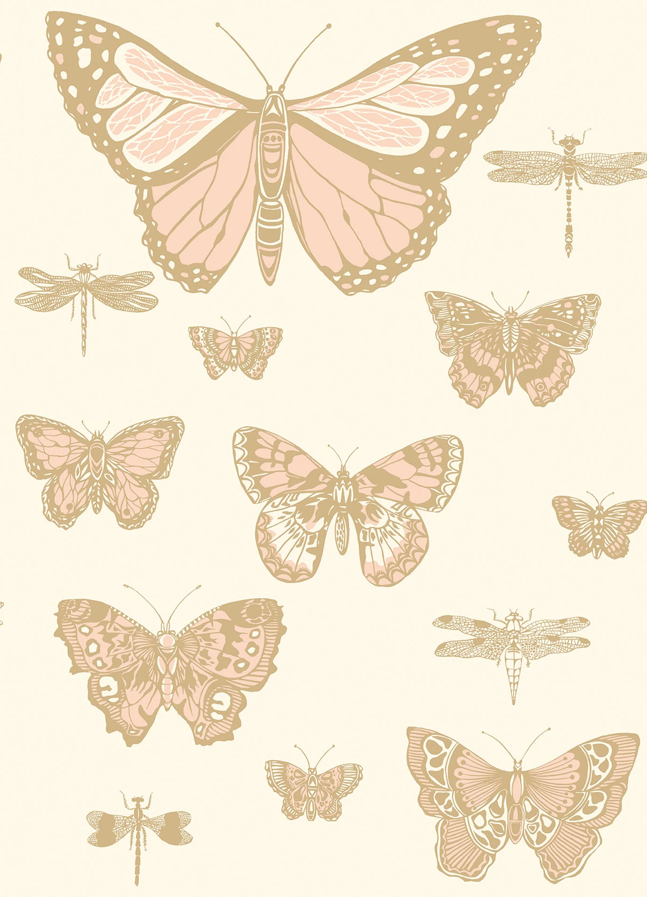 Butterflies & Dragonflies Tapete - 103/15066 - Cole&Son - Whimsical-103-15066-Cole&Son-Whimsical Butterflies & Dragonflies Tapete - 103/15066 - Cole&Son - Whimsical von Cole&Son aus der Kategorie Whimsical mit der Artikelnummer 103-15066