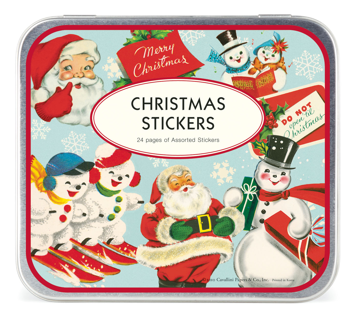 Vintage Christmas Stickers - Cavallini Vintage Christmas Stickers - Cavallini