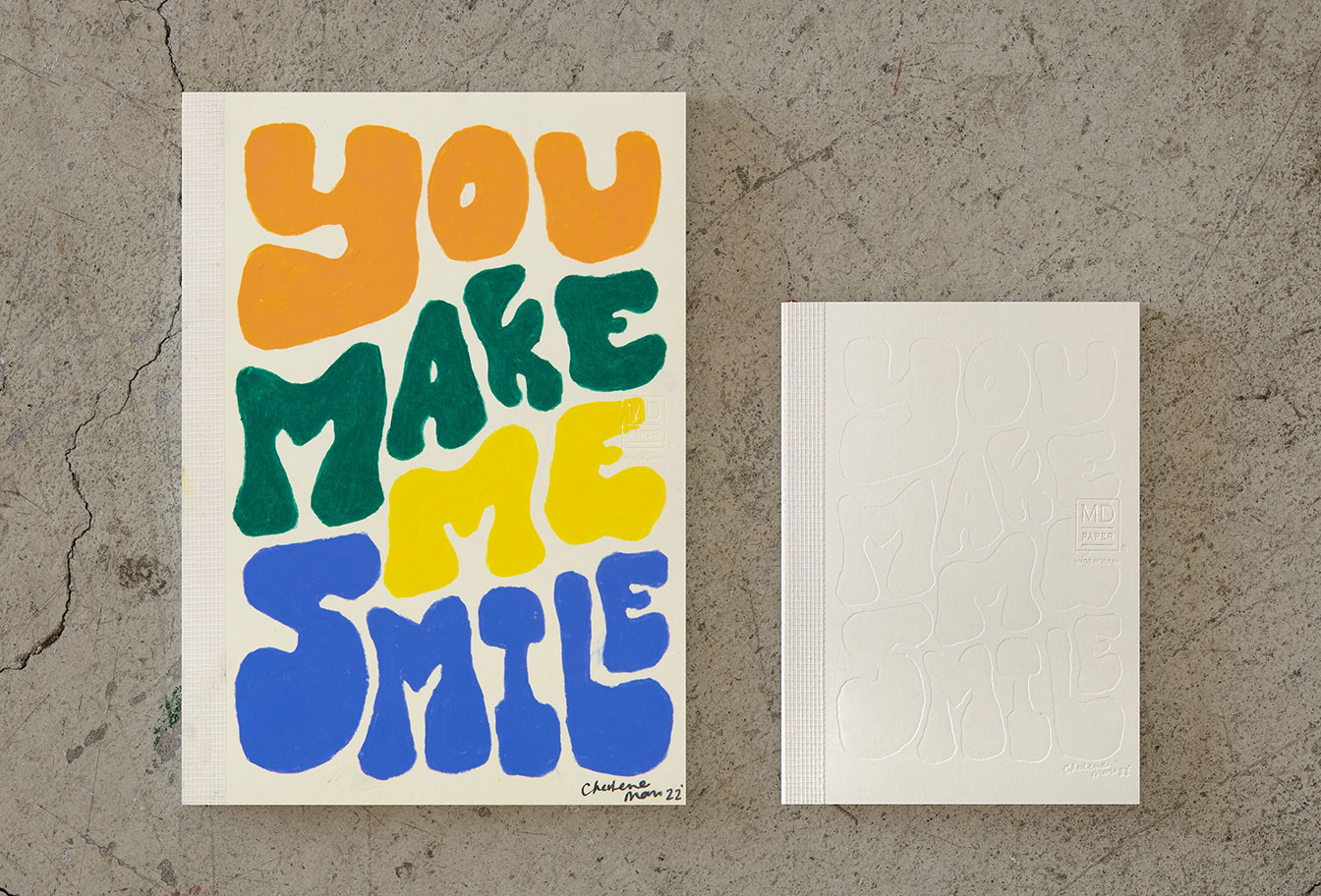 MD Notebook 15th – Edition Charlene Man - A6 - blanko / blank - Midori Notizbuch - limitiert MD Notebook 15th – Edition Charlene Man - A6 - blanko / blank - Midori Notizbuch - limitiert