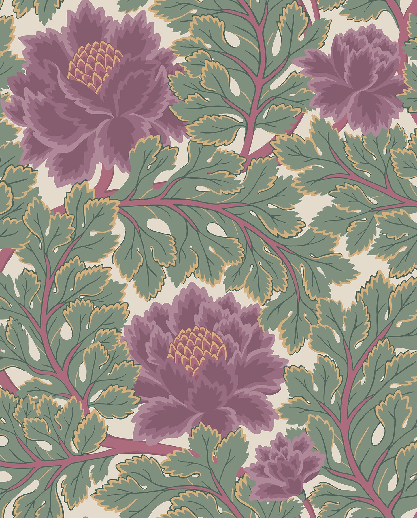 Aurora Tapete - 116/1001 - Cole&Son - The Pearwood Collection
